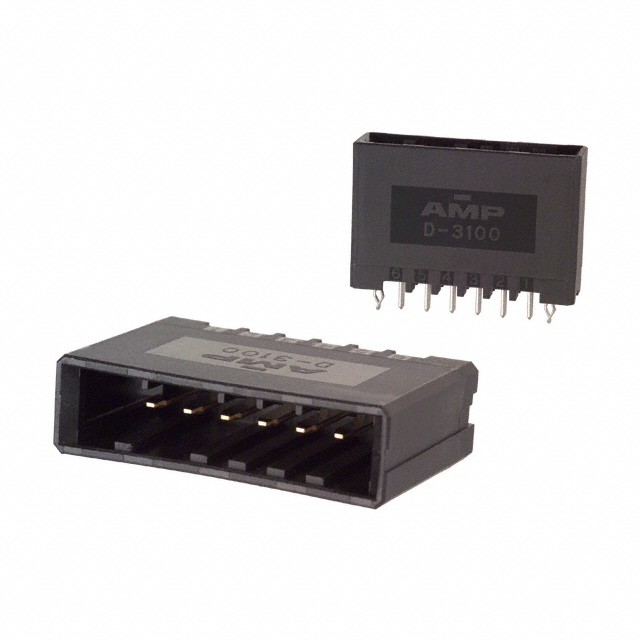 1-178316-3 TE Connectivity AMP Connectors  Embases à broches mâles